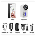 SJCAM C110 Thumb Camera 4K Waterproof 30m with Case EIS Action Camera for Vlogging Skiing Cycling Hiking Fishing Outdoor Sport