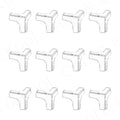 Clear Silicone Corner Guards, Transparent Edge Protectors for Furniture - Invisible Baby Safety Bumpers