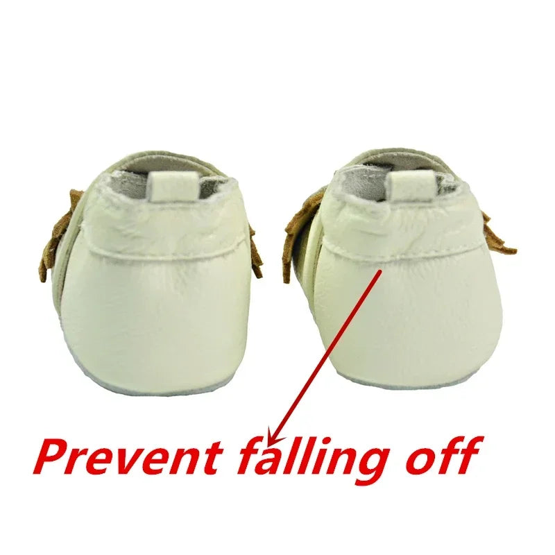 Autumn Baby Shoes Toddle Boys Girls Skid-Proof Shoe Soft Sheepskin Sneakers Fashion Animal Picture First Walker Moccasins 0-24M