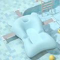 HOMFISH Baby Bath Support Pad Foldable Floating Seat Adjustable Newborn Bathing Cushion Infant Safety Net Hammock