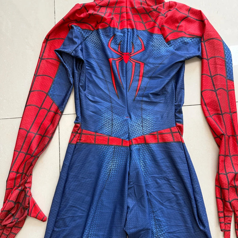 2026 Brand New Day Spiderman Cosplay New Ending Suits Spider mnan Zentai Suits Spidey Boys Outfits Halloween Costume Adult Boys