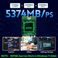 KEBIDUMEI AX210NGW WiFi 6E Card Bluetooth 5.3 2.4G/5G/6GHz 802.11AX M.2 NGFF Wireless Network Adapter For - Visuel 5 | SAMAG