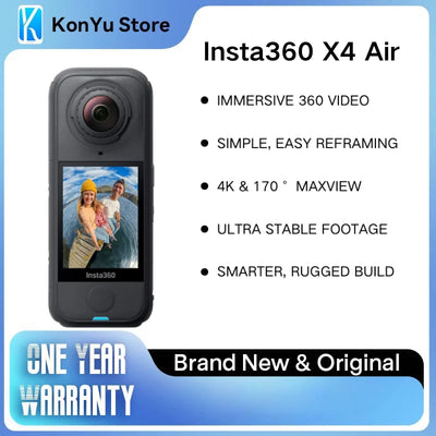 Insta360 X4 Air 5.7K 360° Action Camera FlowState | SAMAG