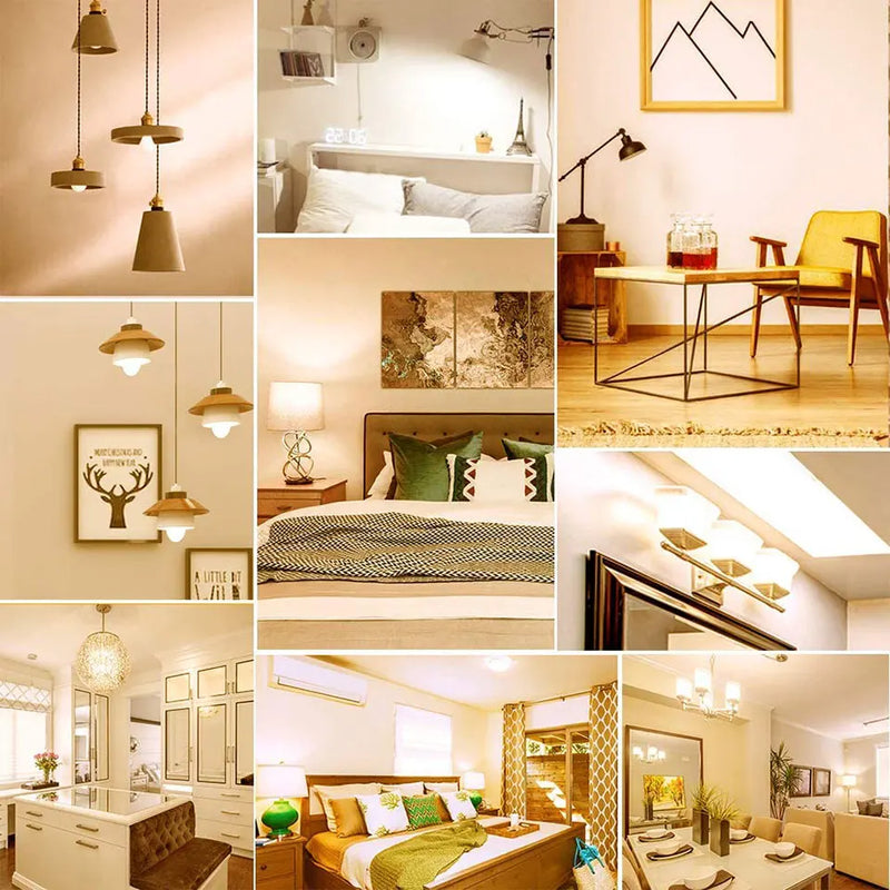 4PCS E27 E14 LED Bulb AC220V SMD2835 3W 6W 9W 12W 15W 18W 20W LED Lamp Cold Warm White Led Bulbs Indoor Lighting