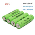 2026 AA AAA1.5V 3000mAh Rechargeable Battery  1.5 V  AA AAA Battery For Clocks Mice Computers Toys Replace Ni-Mh