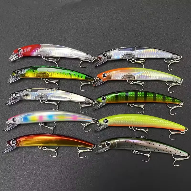 110MM 14G Minnow Fishing Lures 3D Crystal Floating - View 5 | SAMAG