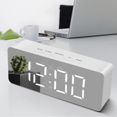 Digital Alarm Clock LED Electronic Desktop | SAMAG