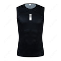Cycling Base Layer Reflective Underwear White Cycling Jersey Sport Vest Men Undershirt Quick Dry Elastici Vest Road Bike Jersey