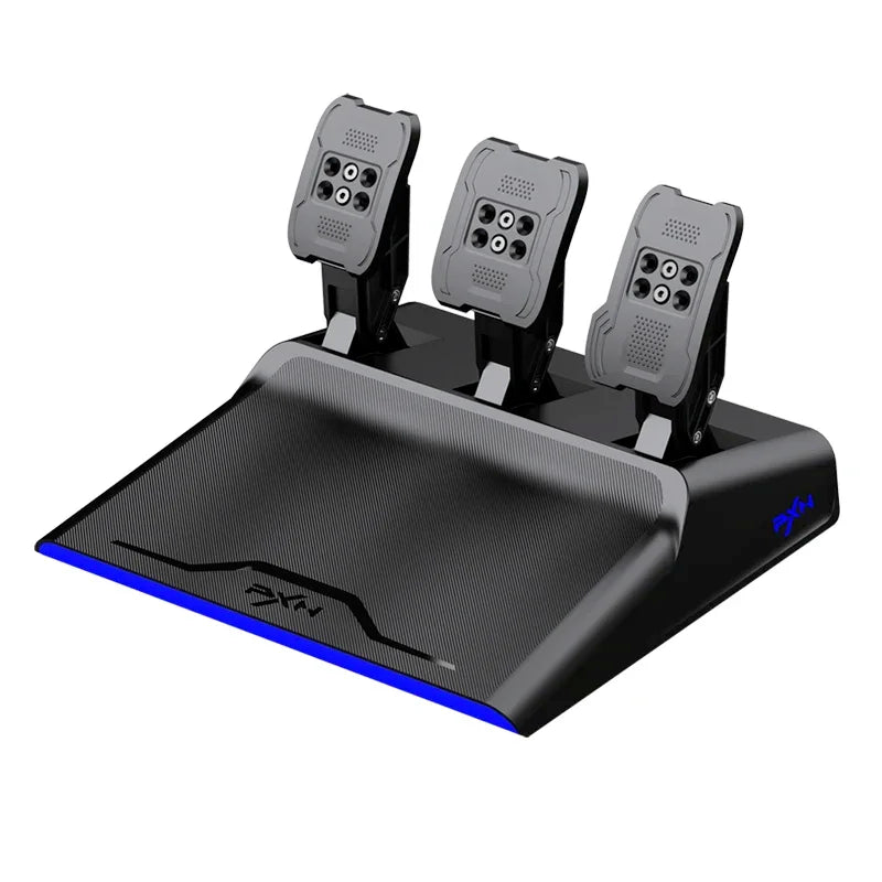PXN V99 300mm Racing Wheel, Hall Effect Pedals, App Control, 6+1 Shifter, 3.2Nm Dual Motor Force Feedback