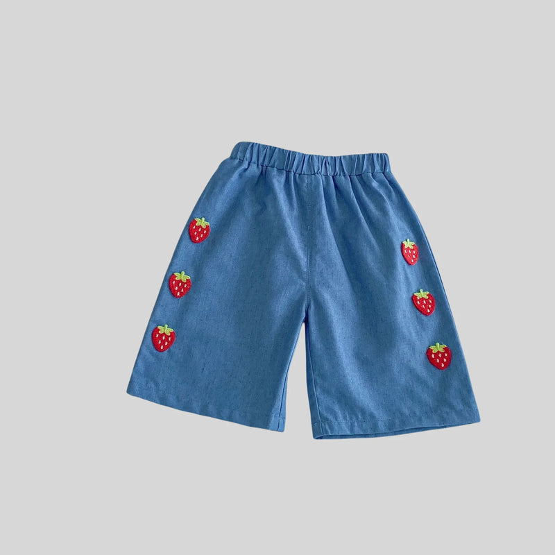 MILANCEl Summer Kids Clothing Set Strawberry Vest - View 10 | SAMAG