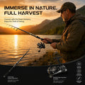 DEUKIO 1.8/2.1m Fishing Rod Reel Combo Portable | SAMAG