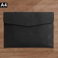 Large Capacity A4 File Folder Organizer with Double-Layer Laptop Protective Sleeve Storage Bag