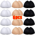Triangle Sponge Push Up Bra Pads Set for Women Invisible Insert Swimsuit Bikini Breast Enhancers Chest Cup Pads Accessories