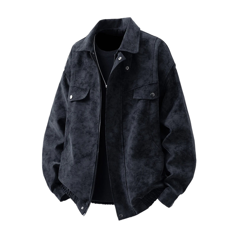 Men's Oversized Casual Leather Jacket