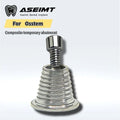 For OSSTEM Compatible Multi-Unit Titanium Abutment Universal Dental Implant Ti Base High Precision OEM for Hospitals & Clinics