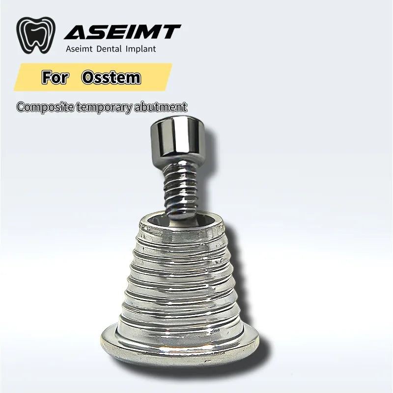 For OSSTEM Compatible Multi-Unit Titanium Abutment Universal Dental Implant Ti Base High Precision OEM for Hospitals & Clinics