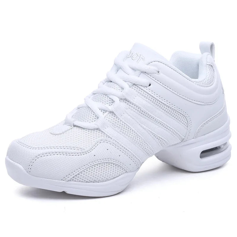 Large Size Women's Dance Shoes Soft Outsole Woman Breath Jazz Hip Hop Shoes Sports Sneakers Ladies Girl Modern Jazz Dancing 2026