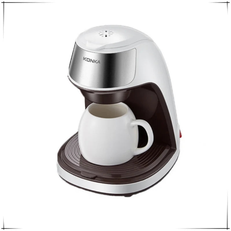 Electric Drip Coffee Machine Home Small Office Tea Brewing Machine Portable Coffee Maker