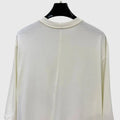 HKSH Spring Summer New Men's RO Style Round Collar Printed T-shirt Oversized Chic Cotton Chic Top American Loose Y2K Tees HK4638