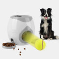 Automatic Dog Ball Launcher, Interactive Fetch Machine for Indoor Outdoor, Pet Training Toy with Mental Stimulation