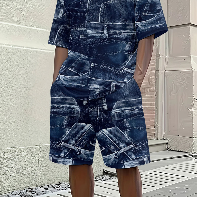 Men's Matching Sets Plus Size Menswear Tracksuit Clothing | SAMAG