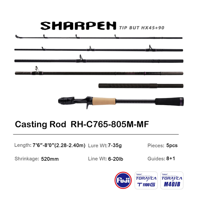 PURELURE SHARPEN Travel Soft Lure Long Spinning | SAMAG