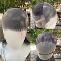 #1B Jet Black Synthetic Hair Full Lace Wigs for Black Women Heat Resistant 26 Inch Long Straight Full Hand Tied Free Part 150%