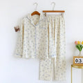New Large Size Pajamas Women Cotton Crepe Home Service | SAMAG