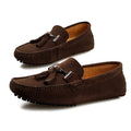 Men Loafers Spring Summer Suede Leather Casual Shoes Men's Slip-ons Luxury Brand Mocassin Man Plus Size 50 51 52 53 for Big Foot