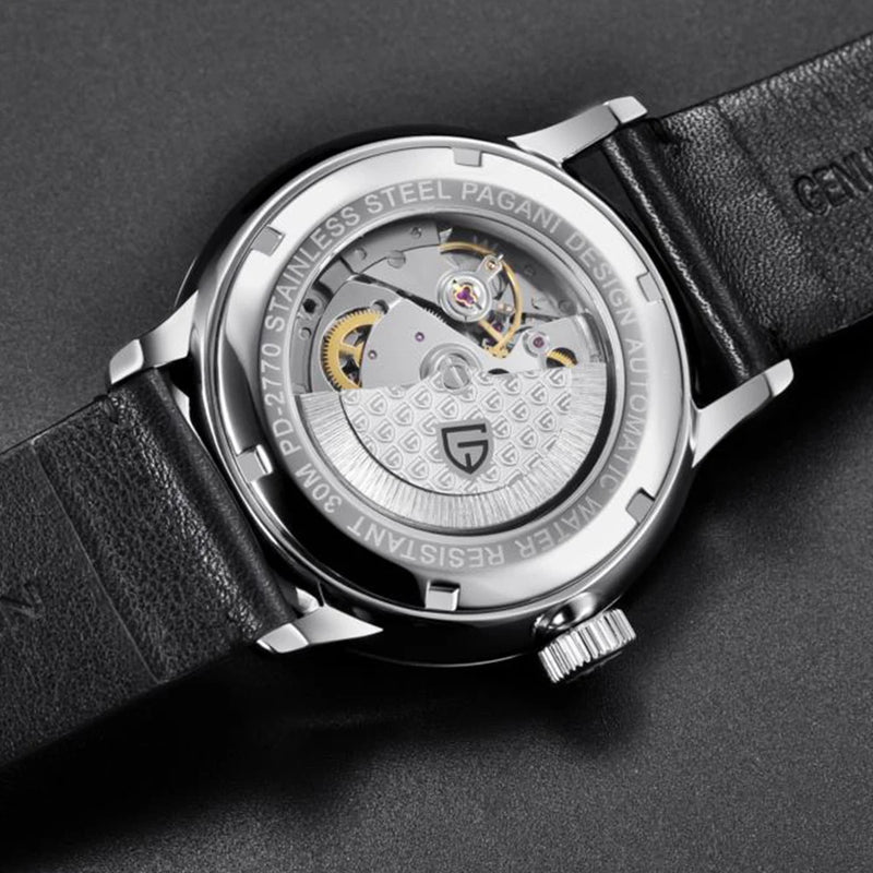 PAGANI Design 2026 Men Automatic Mechanical Watches  Sapphire Stainless Steel Waterproof Seagull 2813 Watch Clock Montre Homme