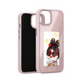 Smart E-ink Screen Phone Case For IPhone 16 15 14 13 12 11 Pro Max NFC Refesh Photo Anime Characters Girl Silicone Phone Cover