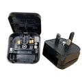 European 2pin Plug To UK 3pin Plug Adapter With 5A Fuse UK British Electrical Travel Adapter Converter Socket Power Cord Outlet