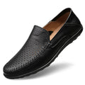 Genuine Leather Men Shoes Casual Luxury Brand Formal Mens Loafers Moccasins Italian Breathable Slip on Male Boat Shoes Plus Size