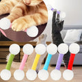 Giant Qtip Cat Toy Soft Plush Catnip Kicker Interactive Kick Stick for Kitten Cats Pet Play Toy Self Play Hunting for Kittens