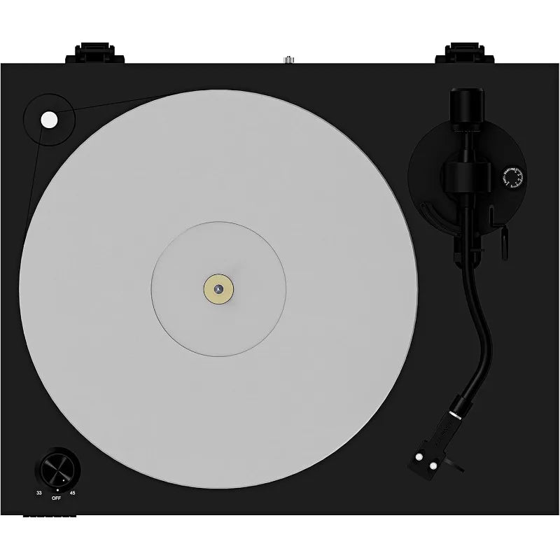 RT85 Turntable with Ortofon Cartridge, Acrylic Platter, Speed Control, and Vibration Isolation - High Fidelity Vinyl Rec