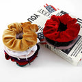 Portable Hidden Safe Sight Secret Hair Tie Storage Case Scrunchie With Zipper Hide Key Cash Jewelry For - View 6 | SAMAG