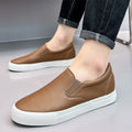 Men's Casual Shoes Grey Brown Flat Bottomed Casual Board Shoes Mens Loafers Man Shoes Casual Sneakers Men