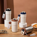 Stainless Steel Vacuum Insulated Water Bottle Thermos Mug for Hot & Cold Drinks, Portable Thermal Flask for Home Office Travel