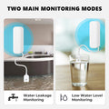 Tuya WiFi/Zigbee Water Level Sensor Leakage Alarm Flood Leak Detector Smart Life APP Water Alert Overflow Alarm Home