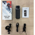 Action Cameras 4k 130° Video Wide Angle WiFi Pocket Action Camera Front 2K And Rear 2K Night Vision Bicycle Helmet Motorcycles