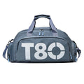 Women's Handbag T80 Gym Sports Backpack for Man Hand Bag Fitness Travel Tote Shoe Shoulder Duffle Crossbody Portable Boston Bag