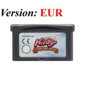 Classic GBA Game Cartridge Breath of Fire Kirby Sonic Advance Wars Golden Sun GBA SP Retro Video Game Collection Gift