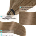 Gladys 28 Inch Crochet Braids Hair 3PCS 300g Synthetic Orange 60MW Ombre Brown T1B-330-276 Straight Braiding Hair Soft Pony Hair
