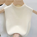 Women Knitted Tank Top Summer Fall Slim Sweater Short - View 10 | SAMAG