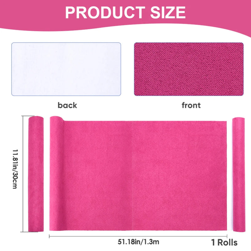 51 x 11.8" Suede Book Cloth Indigo for Book Binding A4-A8 Fabric Surface Paper Backed Bookcover Book Album Scrapbooking Archival