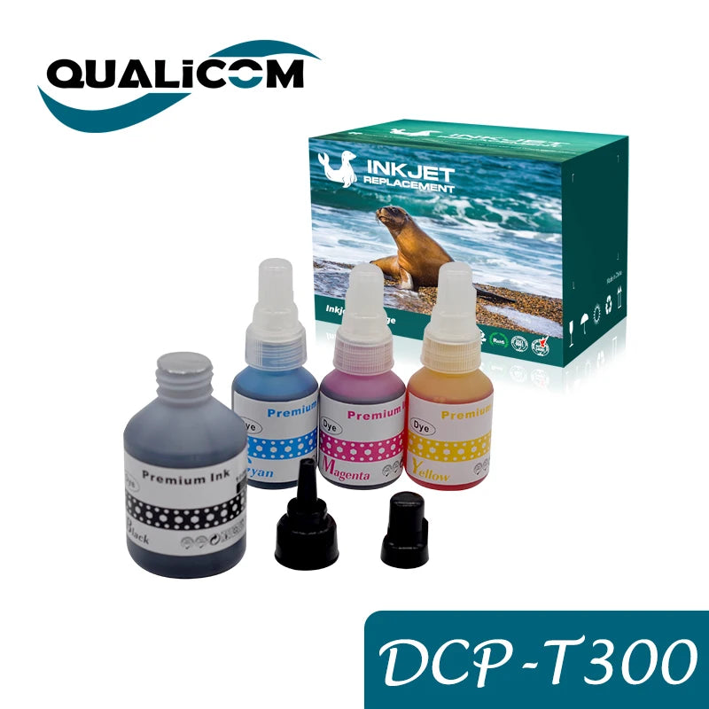 4 Colors BT6000 BT5000 Refill Ink for Brother Inkjet Printer DCP-T300 DCP T300 500W 700W MFC-T800W MFC T800W