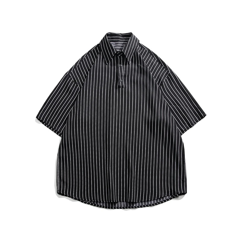 Told Tale Male Simple Stripe Polo Shirt Men Clothing | SAMAG