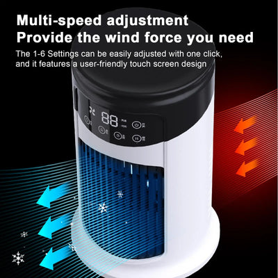 Portable Air Conditioners Evaporative Cooler Ac 6 Speeds | SAMAG