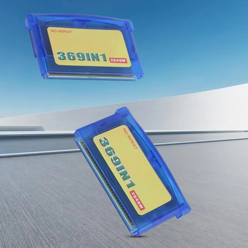 369 in 1 English Edition Game Card Video Game Cartridge Card for Console Classical Retro Gaming Collection Best Sale