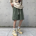 Summer Shorts Men Loose spodenki meskie Vintage Denim | SAMAG
